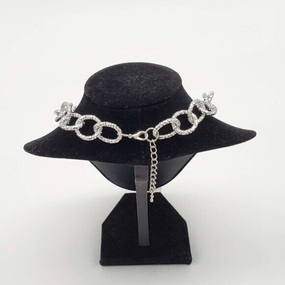 Authentic Louis Vuitton Lock & Key with Unbranded Silver Plated Chain Necklace - Picture 4 of 12